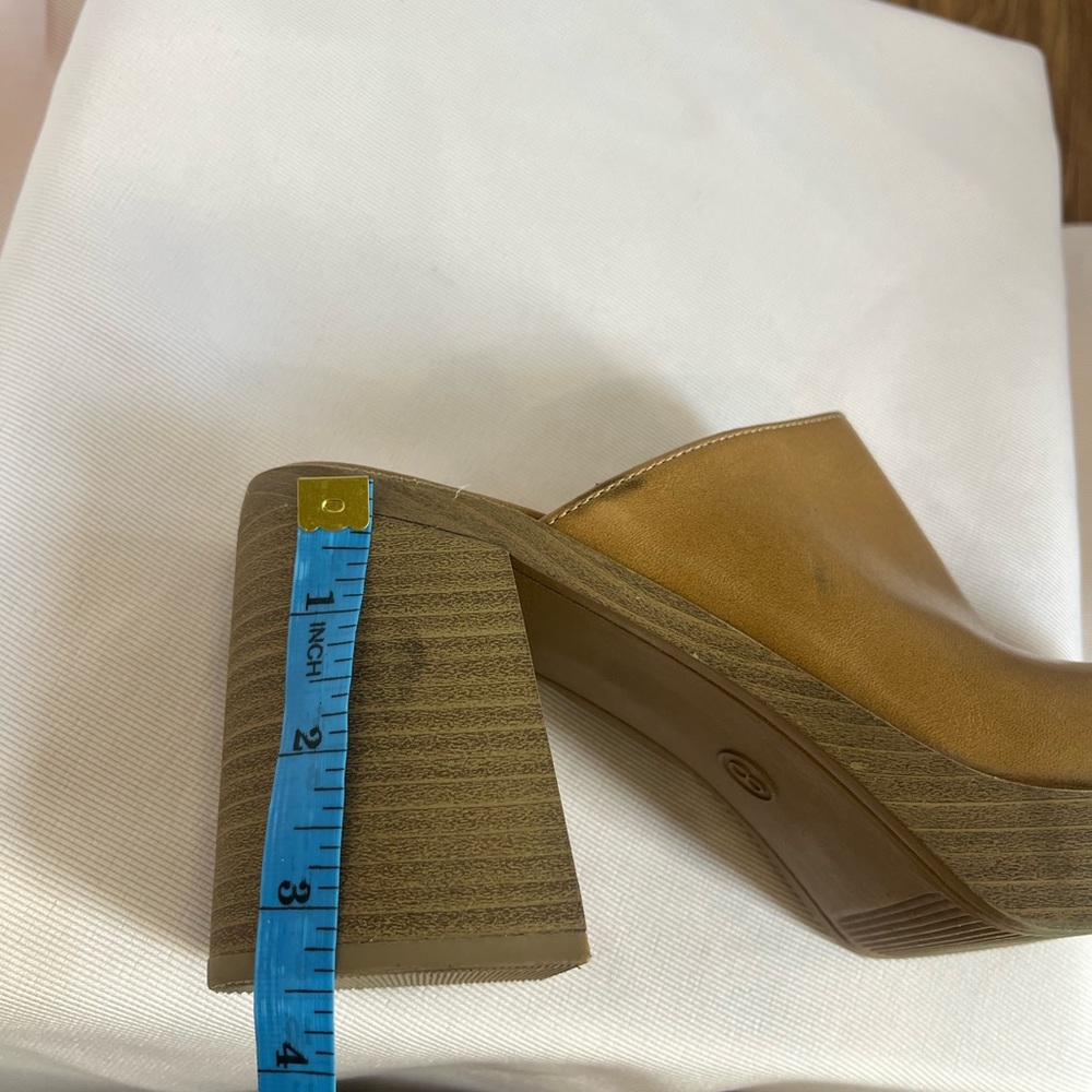 Universal Thread Brown Leather Mules - image 13